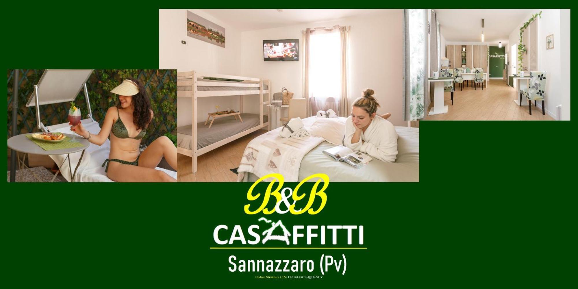 B&B Casaffitti Sannazzaro de' Burgondi Exteriör bild
