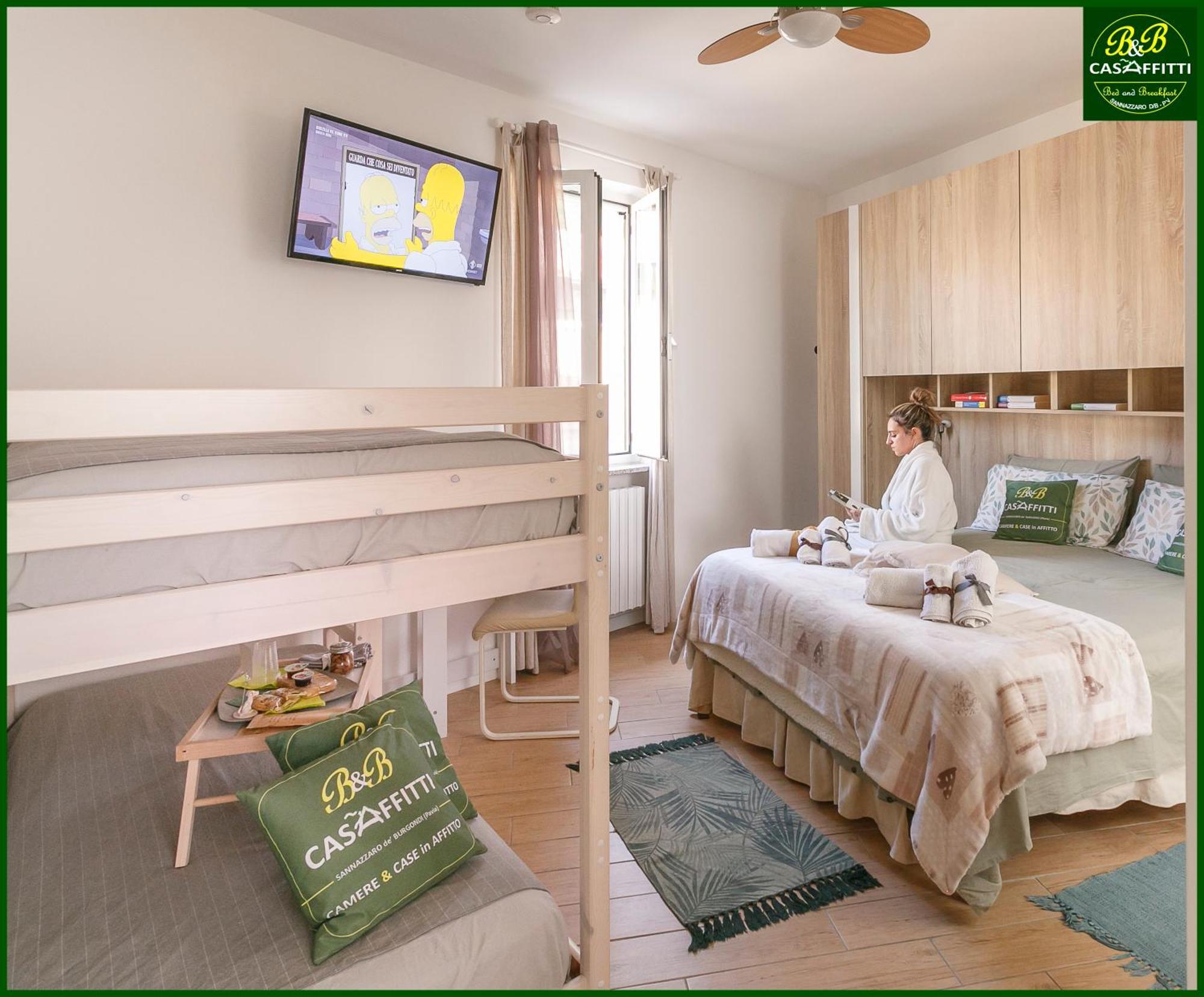 B&B Casaffitti Sannazzaro de' Burgondi Exteriör bild