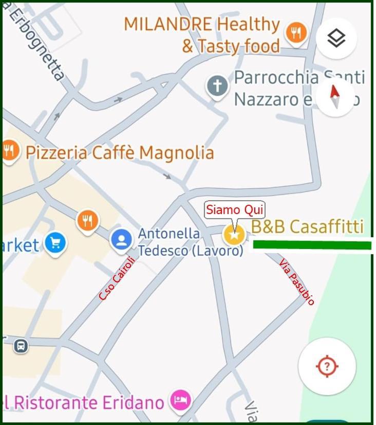 B&B Casaffitti Sannazzaro de' Burgondi Exteriör bild